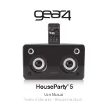 Gear4 HouseParty 5 User Manual предпросмотр