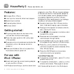 Preview for 6 page of Gear4 HouseParty 5 User Manual