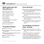 Предварительный просмотр 14 страницы Gear4 HouseParty 5 User Manual