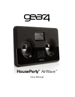 Gear4 HouseParty AirWave PG527UK User Manual preview