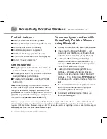 Предварительный просмотр 3 страницы Gear4 HouseParty PG731 User Manual