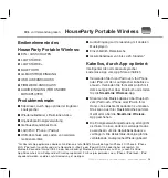 Предварительный просмотр 16 страницы Gear4 HouseParty Portable PG532 User Manual