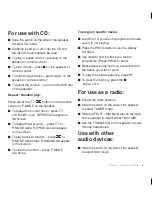 Preview for 8 page of Gear4 portablespeaker for iPod with CD player and FM... User Manual