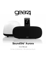 Gear4 SoundOrb Aurora User Manual предпросмотр