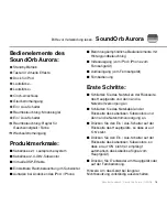 Предварительный просмотр 21 страницы Gear4 SoundOrb Aurora User Manual