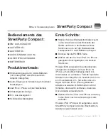 Предварительный просмотр 11 страницы Gear4 StreetParty Compact User Manual