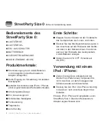 Preview for 14 page of Gear4 StreetParty Size 0 User Manual