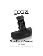 Gear4 StreetParty User Manual предпросмотр