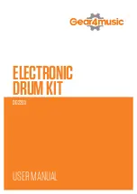 Preview for 1 page of Gear4music DD220X User Manual