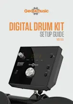 Preview for 1 page of Gear4music DD400+ Setup Manual