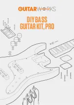 Предварительный просмотр 1 страницы Gear4music DIY BASS GUITAR KIT PRO Manual