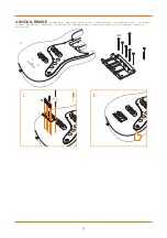 Предварительный просмотр 9 страницы Gear4music DIY BASS GUITAR KIT PRO Manual