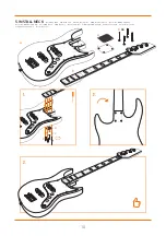 Предварительный просмотр 10 страницы Gear4music DIY BASS GUITAR KIT PRO Manual