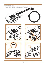 Предварительный просмотр 24 страницы Gear4music Guitarworks DIY Electric Guitar Kit Pro Manual