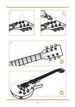 Предварительный просмотр 26 страницы Gear4music Guitarworks DIY Electric Guitar Kit Pro Manual