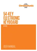 Preview for 1 page of Gear4music MK-1000 User Manual