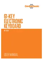 Gear4music MK-3000 User Manual preview