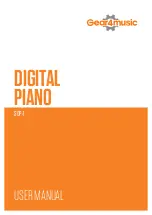 Предварительный просмотр 1 страницы Gear4music SDP-1 User Manual