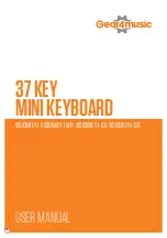 Preview for 1 page of Gear4music VISIONKEY-1 Manual