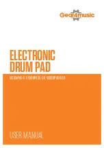 Gear4music VISIONPAD-6 User Manual preview