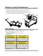 Preview for 4 page of Gearboss TranSport Cart Operating Instructions Manual