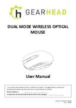 Preview for 1 page of Gearhead MS-358BT4 User Manual