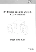 Preview for 1 page of Gearhead SP3500ACB User Manual