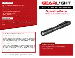 Preview for 1 page of GearLight S100 Operation Manual