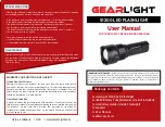 GearLight S1200 User Manual preview
