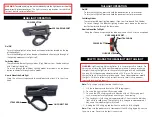 Предварительный просмотр 2 страницы GearLight S400 Operation Manual