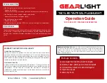 GearLight TAC1 Operation Manual preview