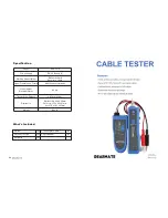 Preview for 1 page of Gearmate PITS-TP-2 Manual