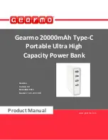 GearMo GM-20KPDPB Product Manual preview