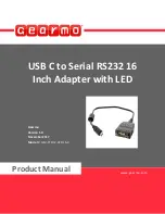 GearMo GM-FTDI2-LED16-C Product Manual preview