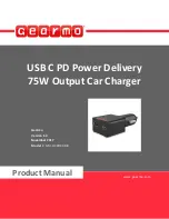 GearMo GM-UCPDCARB Product Manual предпросмотр