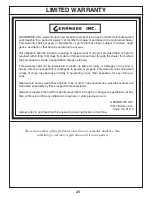 Preview for 27 page of Gearmore & RC30-84 Operation, Service & Parts Manual