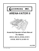 Предварительный просмотр 1 страницы Gearmore ARENA-VATOR II Assembly/Operators/Parts Manual