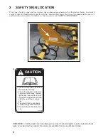 Предварительный просмотр 11 страницы Gearmore ARENA-VATOR II Assembly/Operators/Parts Manual