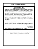 Предварительный просмотр 24 страницы Gearmore B SERIES Operation, Service & Parts Manual