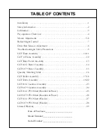 Preview for 2 page of Gearmore GCF41 Operation & Service Manual