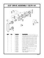 Предварительный просмотр 21 страницы Gearmore GCF41 Operation & Service Manual