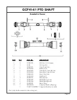 Предварительный просмотр 27 страницы Gearmore GCF41 Operation & Service Manual