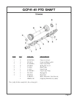 Предварительный просмотр 29 страницы Gearmore GCF41 Operation & Service Manual