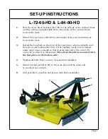 Предварительный просмотр 5 страницы Gearmore L-60-60-HD Operation, Service & Parts Manual