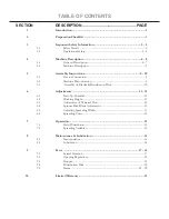 Preview for 3 page of Gearmore RT800 Operation, Service & Parts Manual