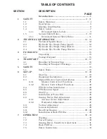 Preview for 2 page of Gearmore SPEDOVATORS Operation & Service Manual