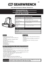 Предварительный просмотр 1 страницы Gearwrench 83137 User Manual