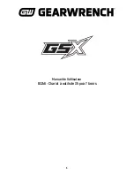 Preview for 4 page of Gearwrench GSX 183240 User Manual