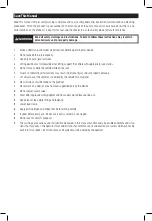 Preview for 2 page of Gearwrench GWLPFJ3T User Manual