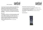 Preview for 2 page of Geba Tronic Cody Light HF 1/1 Manual